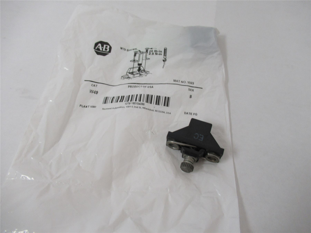 Allen-Bradley W49; Overload Heater Element