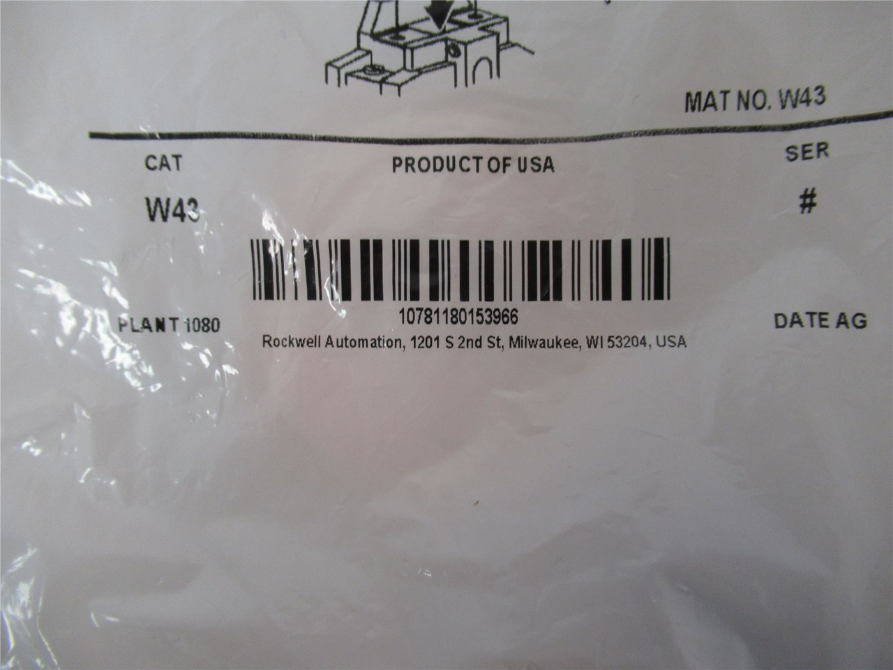 Allen-Bradley W43; Overload Heater Element