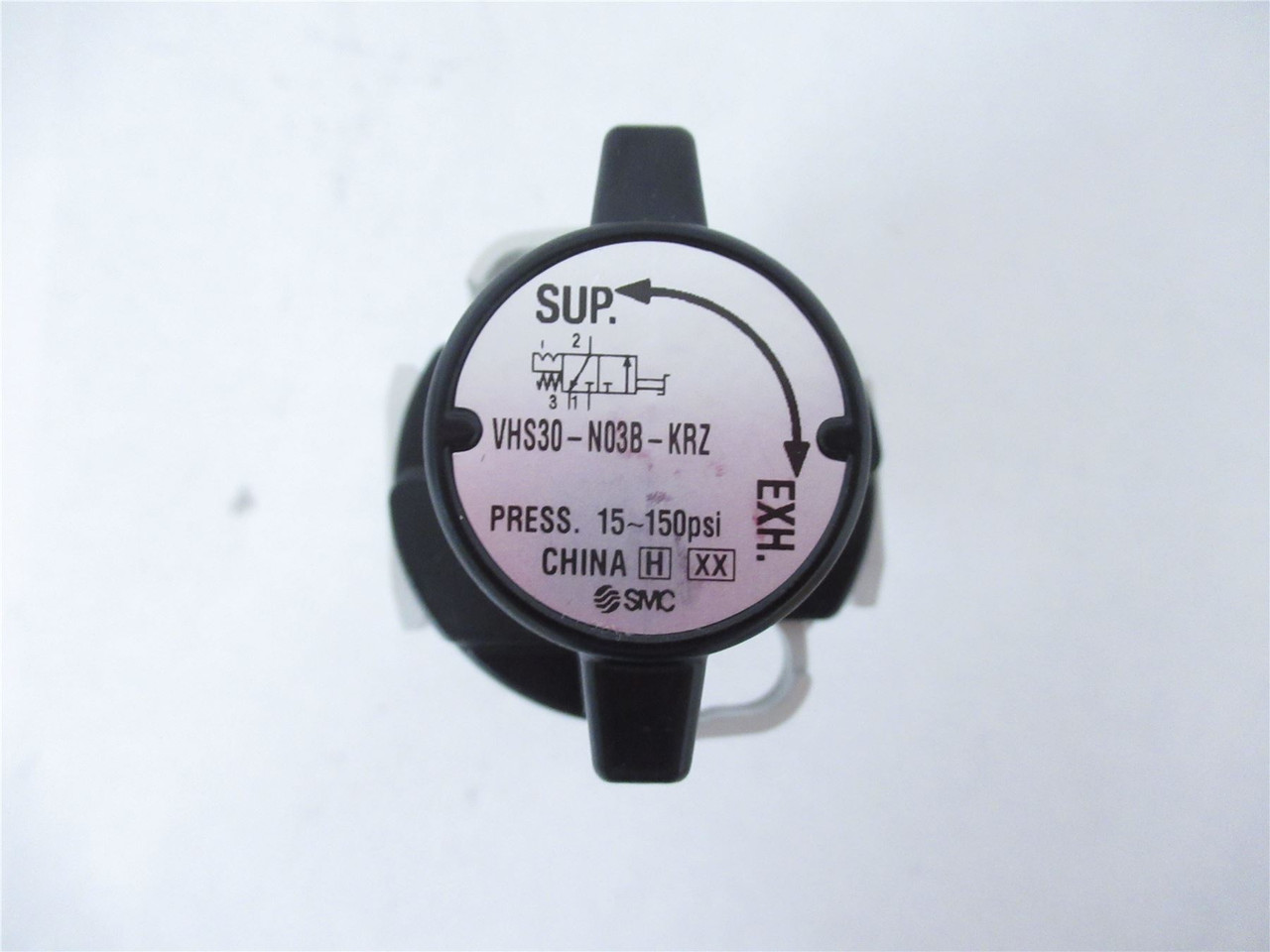 SMC VHS30-N03B-KRZ; Pneumatic Valve .375" 15-150psi
