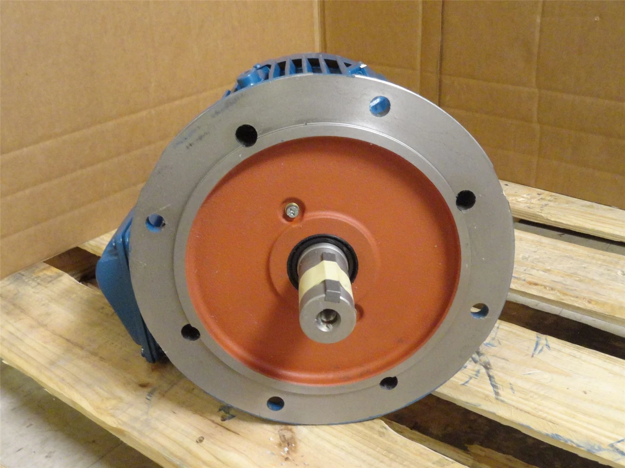 WEG TE1BF0X0; AC Motor; 7-1/2HP; 460V; 1770RPM; 3PH; 9.18A