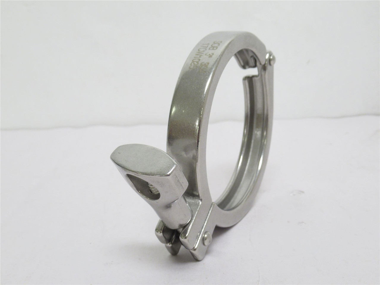 MFG- 13MHHM300; Single Pin Heavy Duty Clamp; SS; Size: 3"