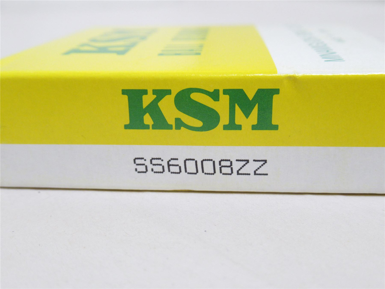 KSM SS6008ZZ; Ball Bearing; SS; 40mmID x68mmOD x15mm Wide