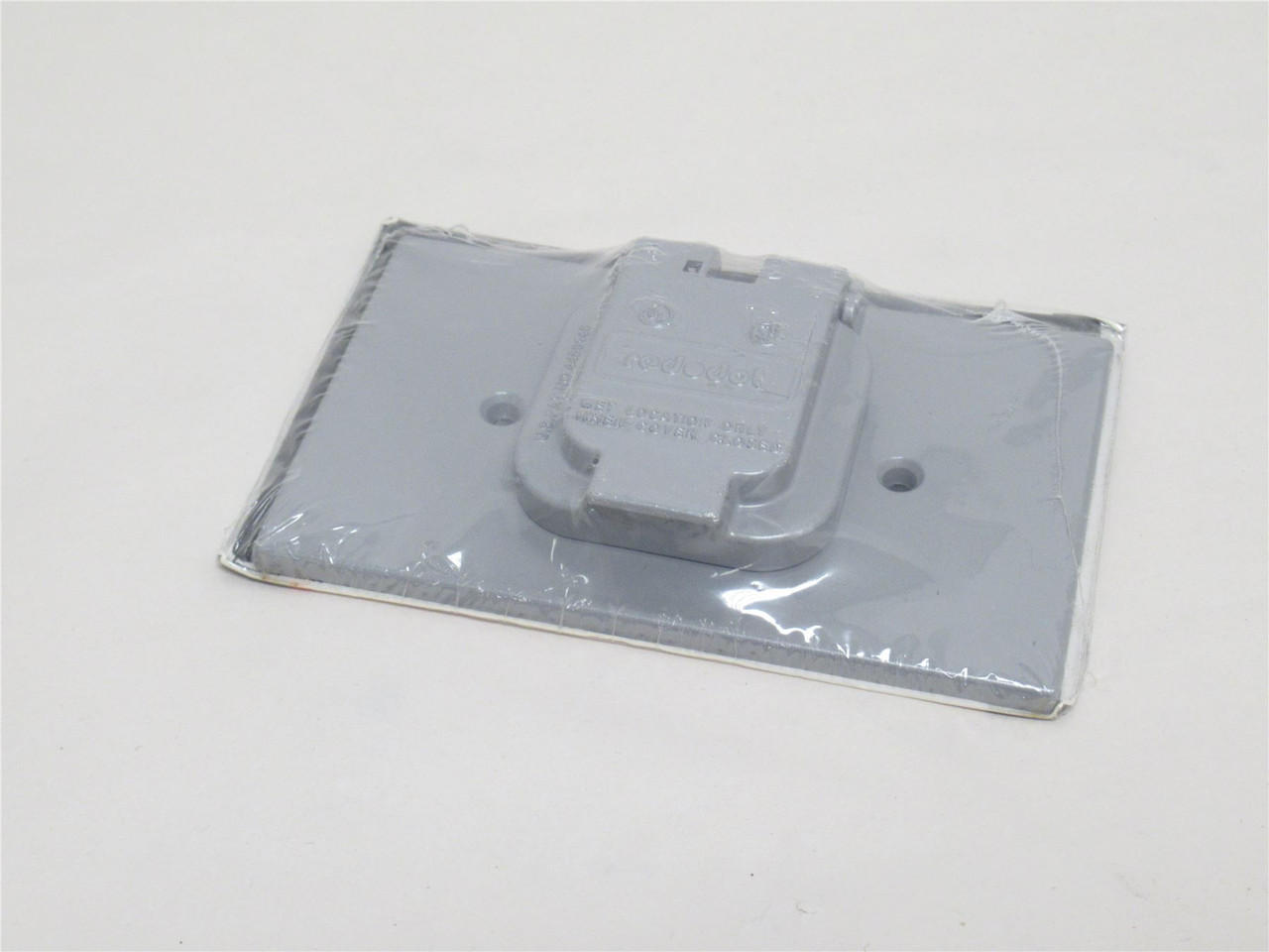 Red Dot WR104-CV; Weatherproof Cover; 1-Gang; Aluminum