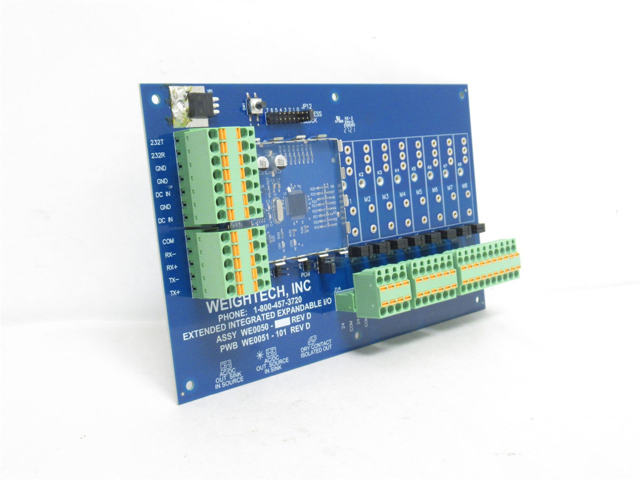 WeighTech WE0050101; Remote I/O Board