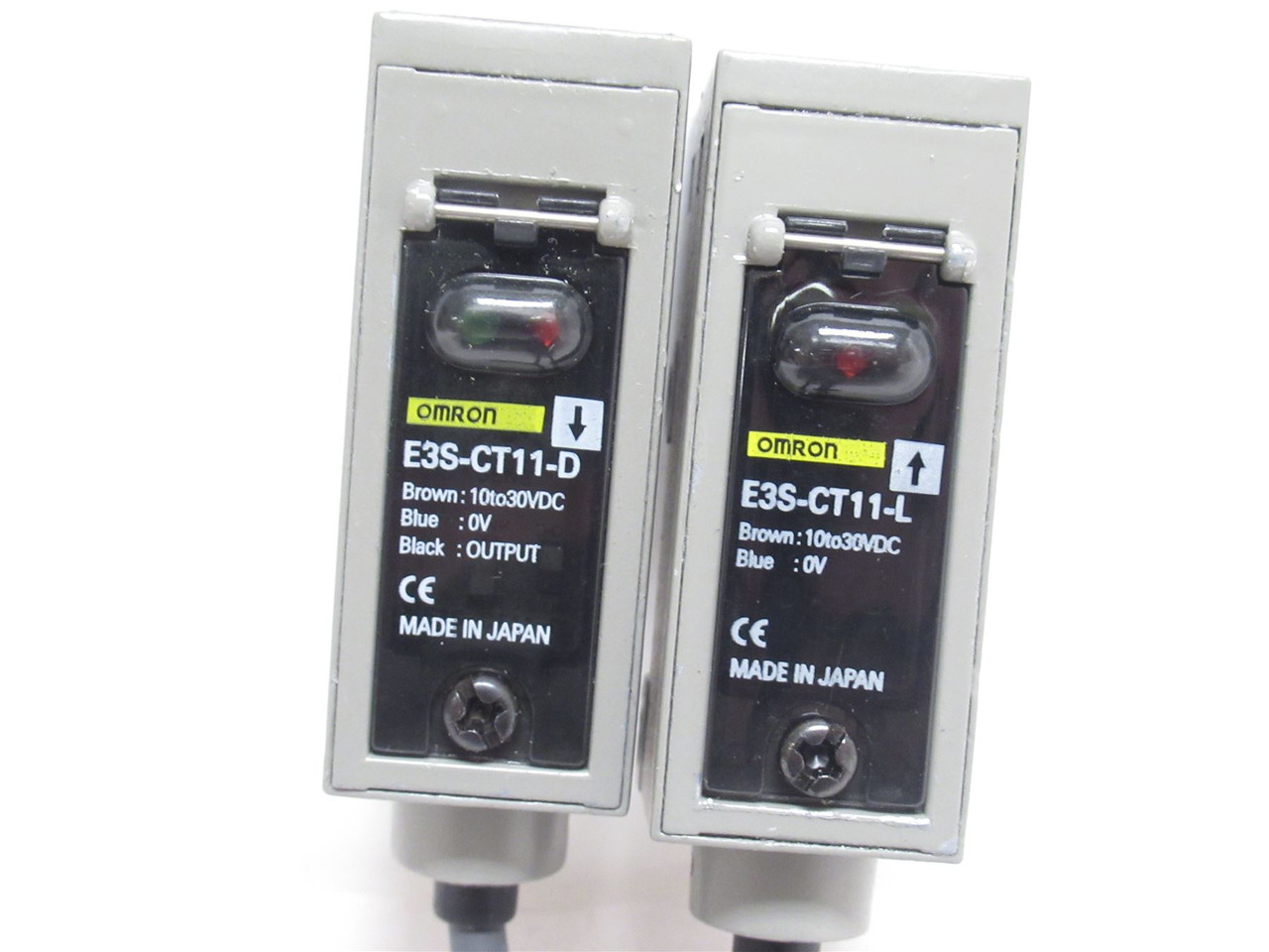 Omron E3S-CT11 2M; Photo Sensor W/Amplifier; 10-30VDC