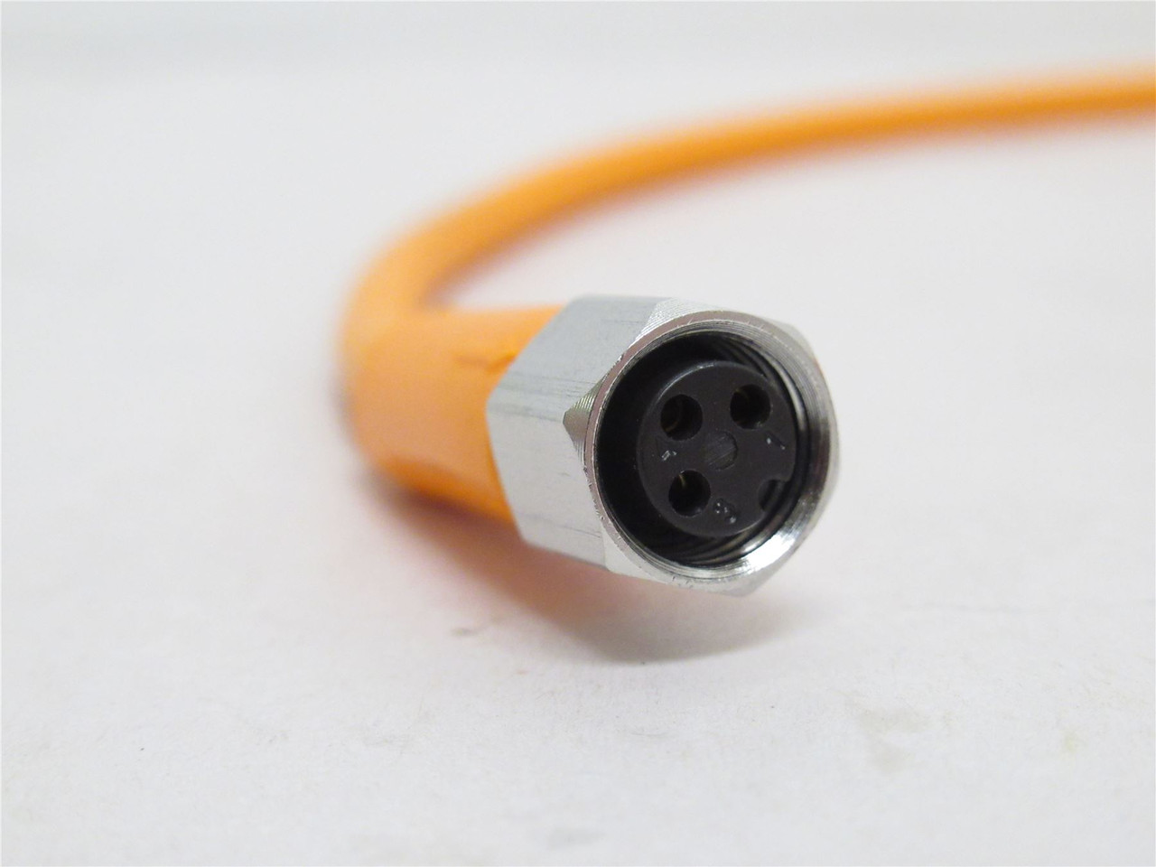 IFM EVT124; Female Cordset; 90Deg; 10m Long; 50VAC/60VDC