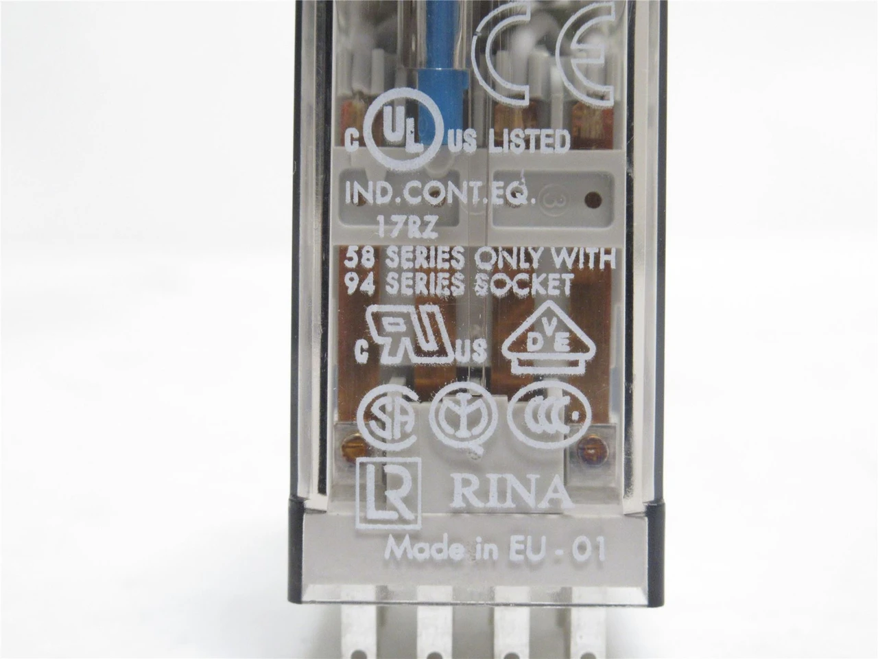 Finder 55.34.9.024.0090; Power Relay; 5A; 250VAC Coil: 24VDC