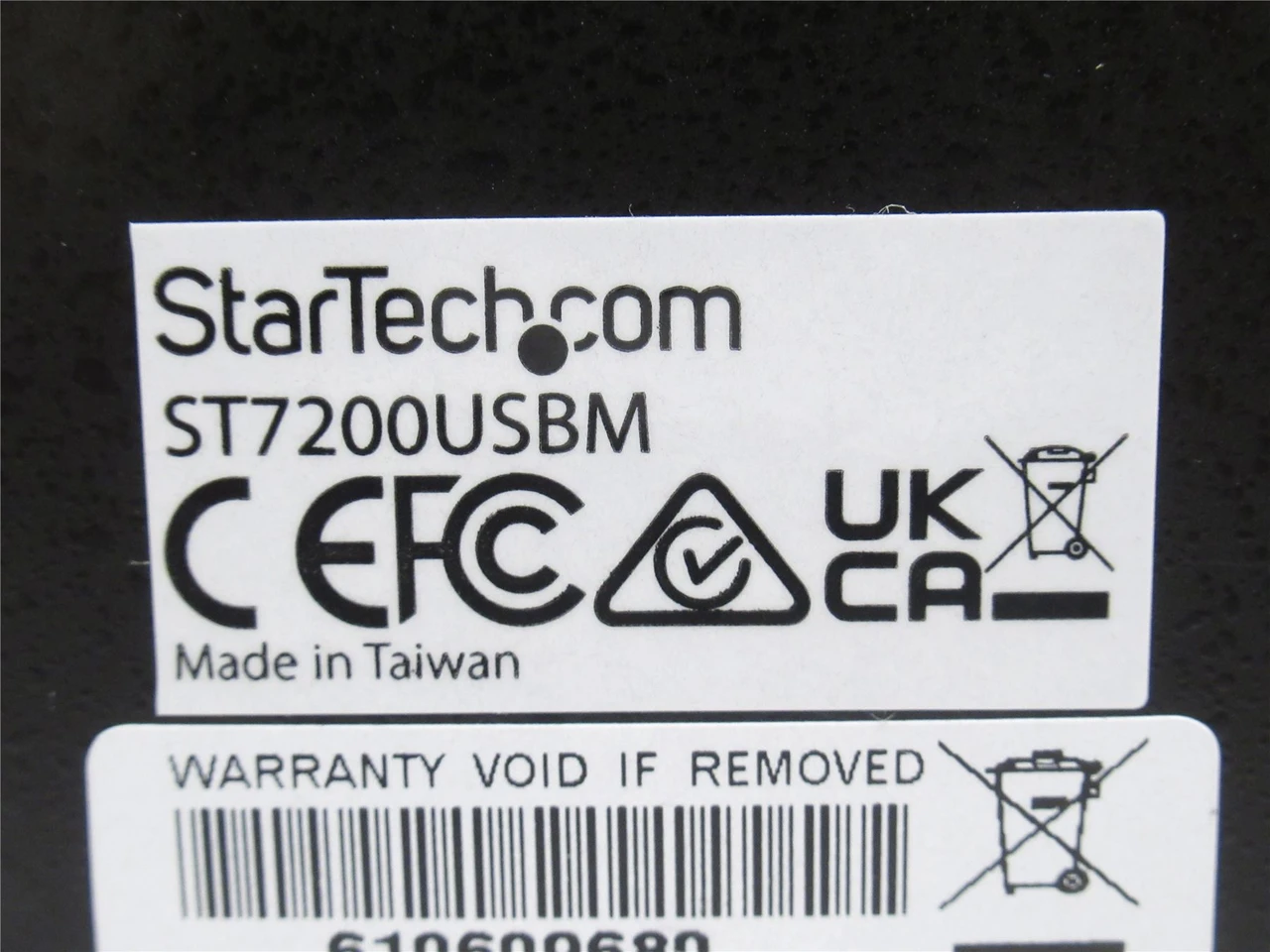 StarTech ST7200USBM; USB Hub; 7-Port