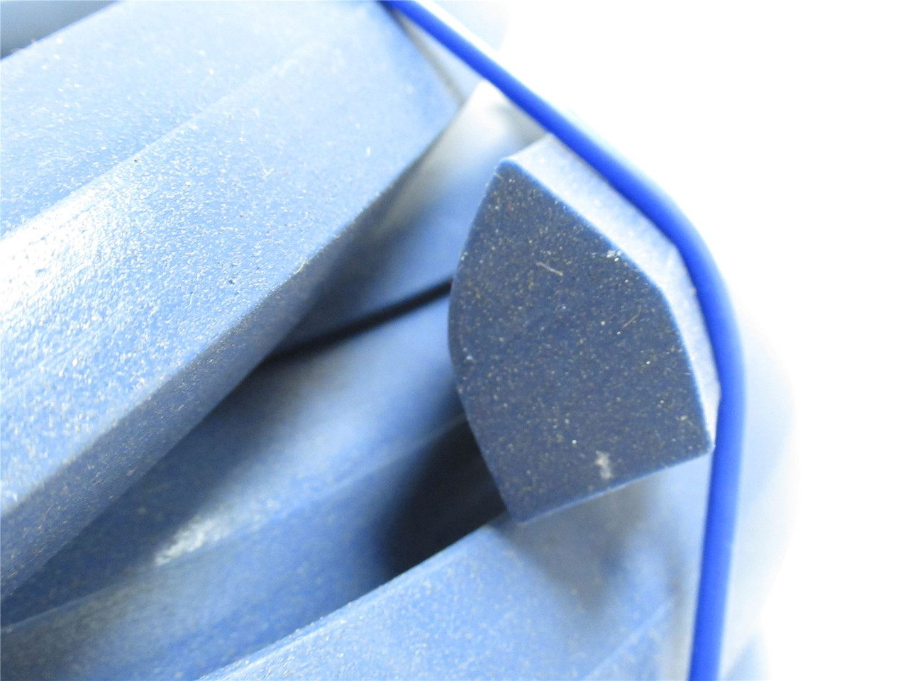 CEC STRIP-SIL-BUZ-XR-65D-#7; Blue FDA Silicone Strip; 50'L