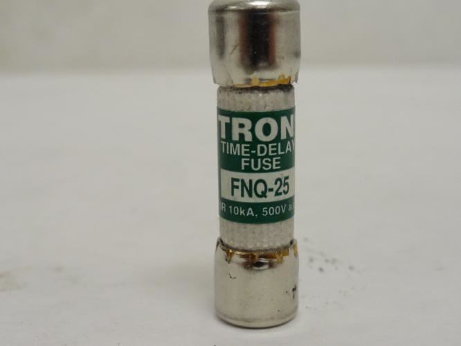Bussmann FNQ-25; Tron Time Delay Fuse; 25A; 500V