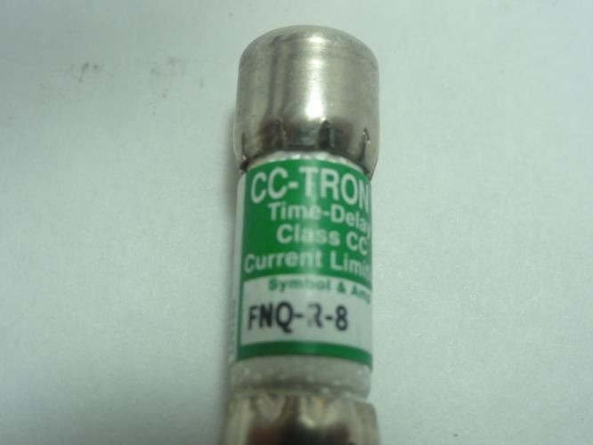 Bussmann FNQ-R-8; CC-Tron Fuse; 600VAC; 8A