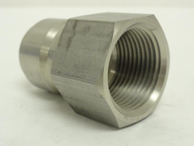 Foster 1QQFPS; Hydraulic Hose Coupler; SS; 1" FNPT