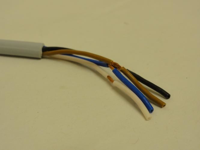 Omron XS2F-D421-G80-A; Circular Cordset; Straight; 4-Pin