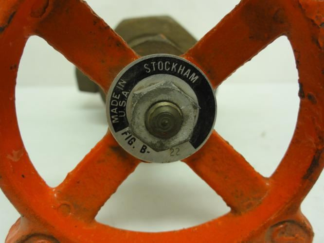 Stockham B-22T 1-1/4; Globe Valve; 1-1/4" FNPT; Class 150