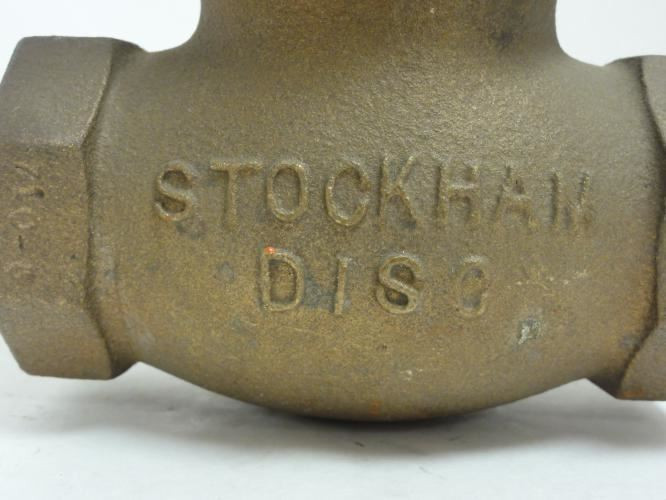 Stockham B-22T 1-1/4; Globe Valve; 1-1/4" FNPT; Class 150