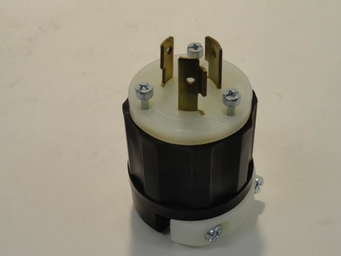 Leviton 2331; Locking Plug; 2P; 3W; 20A; 277V; NEMA: L7-20P