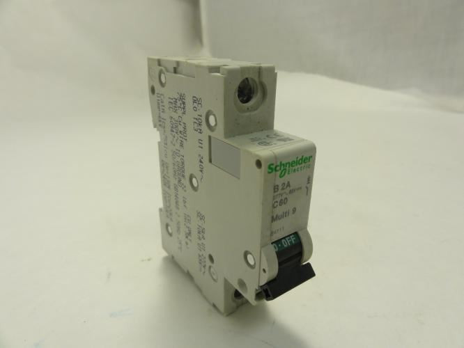 Schneider MG24111; Circuit Breaker; 2A; 480/277VAC; 1-Pole