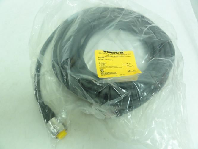 Turck U-20661; Female Cordset; RKVH 46D-10M/S760/S771