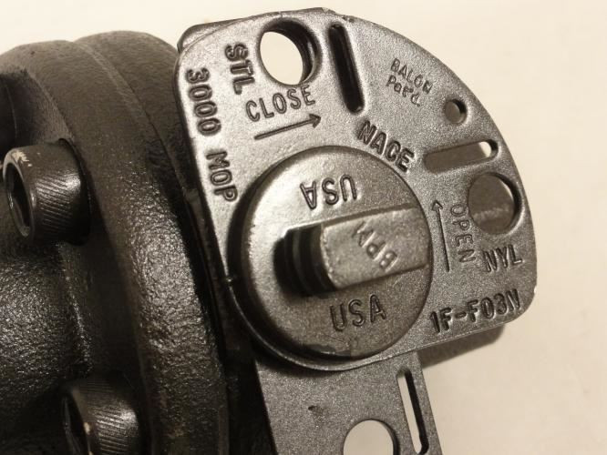 Balon 1F-F03N-SE; Full Port Ball Valve 1NPT