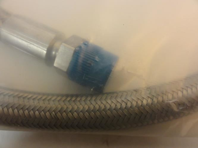 Swagelok SS-XT8PM8PM8-72; Smooth Bore PTFE Hose; 1/2" MNPT