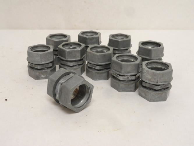 Regal 5394-61300; Lot-10; Compression EMT Couplings; Size: 1"