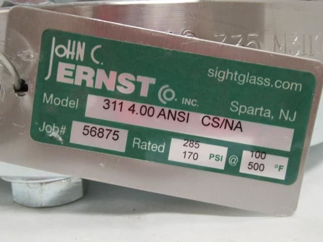 Ernst 311; Sight Glass; Size 4; 9" Flange OD
