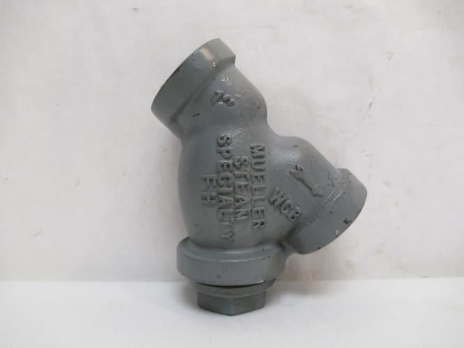 Mueller 1-580-01; Wye Strainer; Carbon Steel; 1NPT; Class: 600