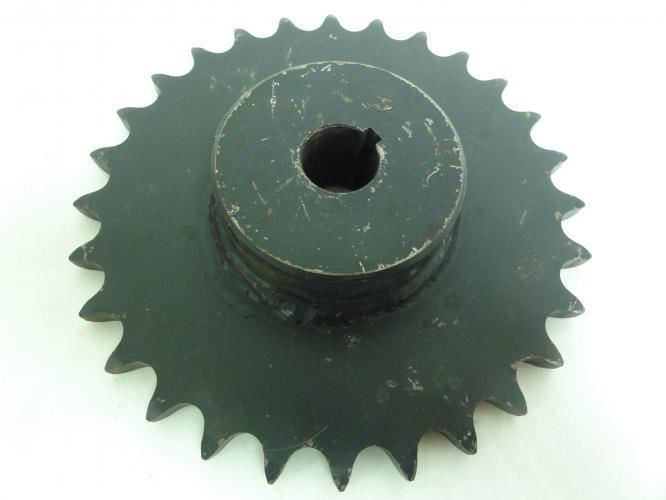 Tsubaki 50B28F-3/4; Sprocket; # 50; 0.75"ID; 28Teeth