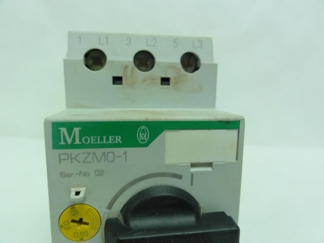 Moeller PKZM0-1; Manual Starter; .63-1A; 690V; 3P