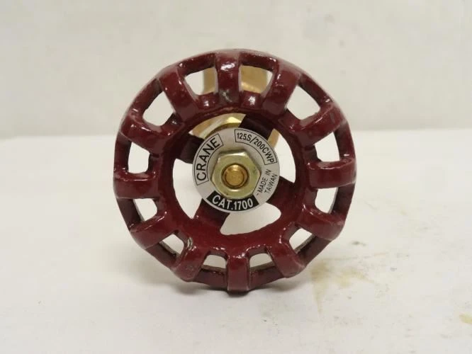 Crane 1700-1/2; Inline Gate Valve; Bronze; 1/2 FNPT; 200WOG