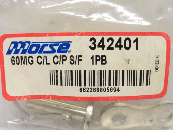 Morse 342401; Roller Chain Link; ANSI 60; 3/4" Pitch