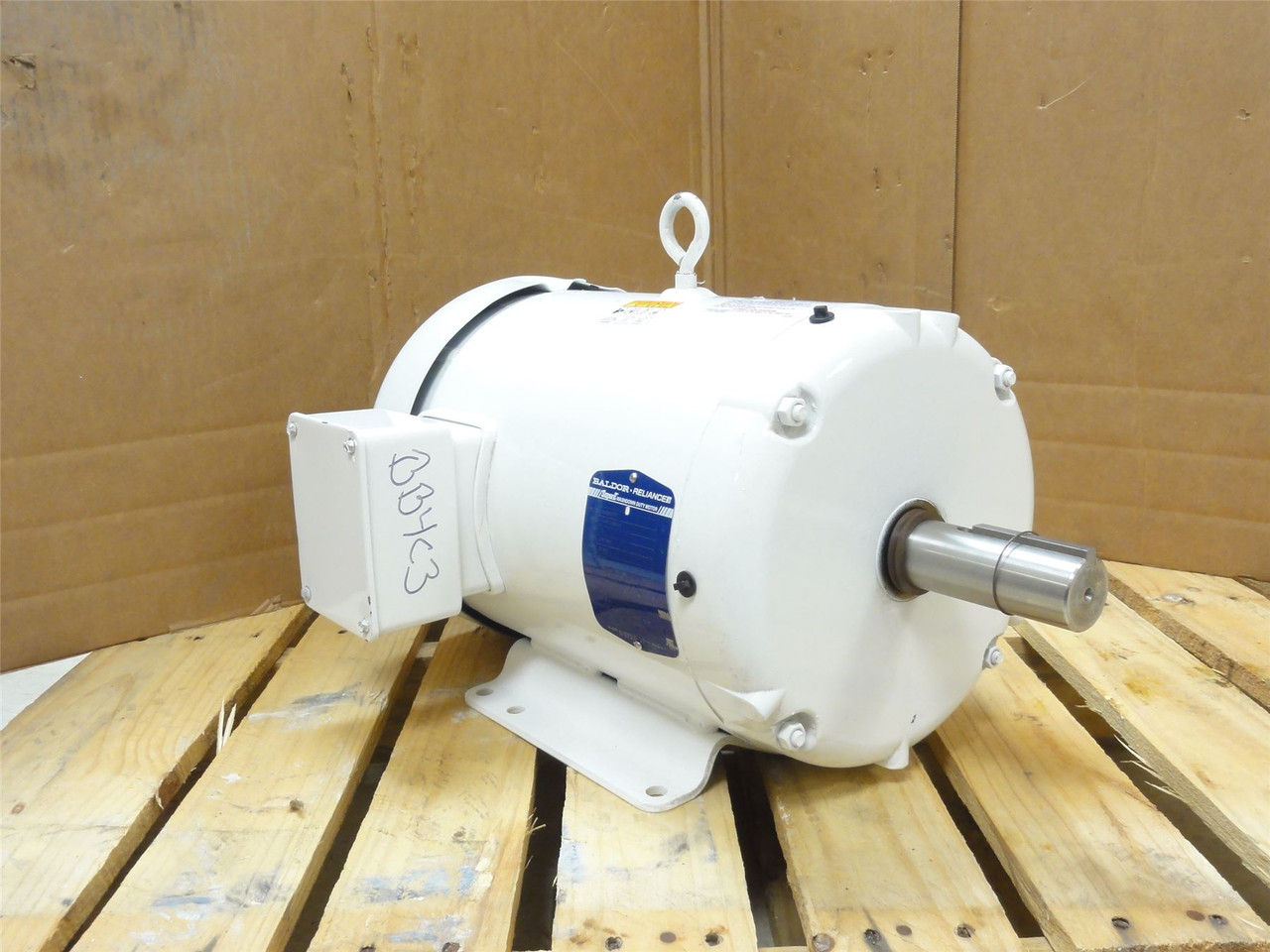Baldor EWDM3710T; AC Motor 7-1/2HP 230/460VAC 1800RPM 3PH
