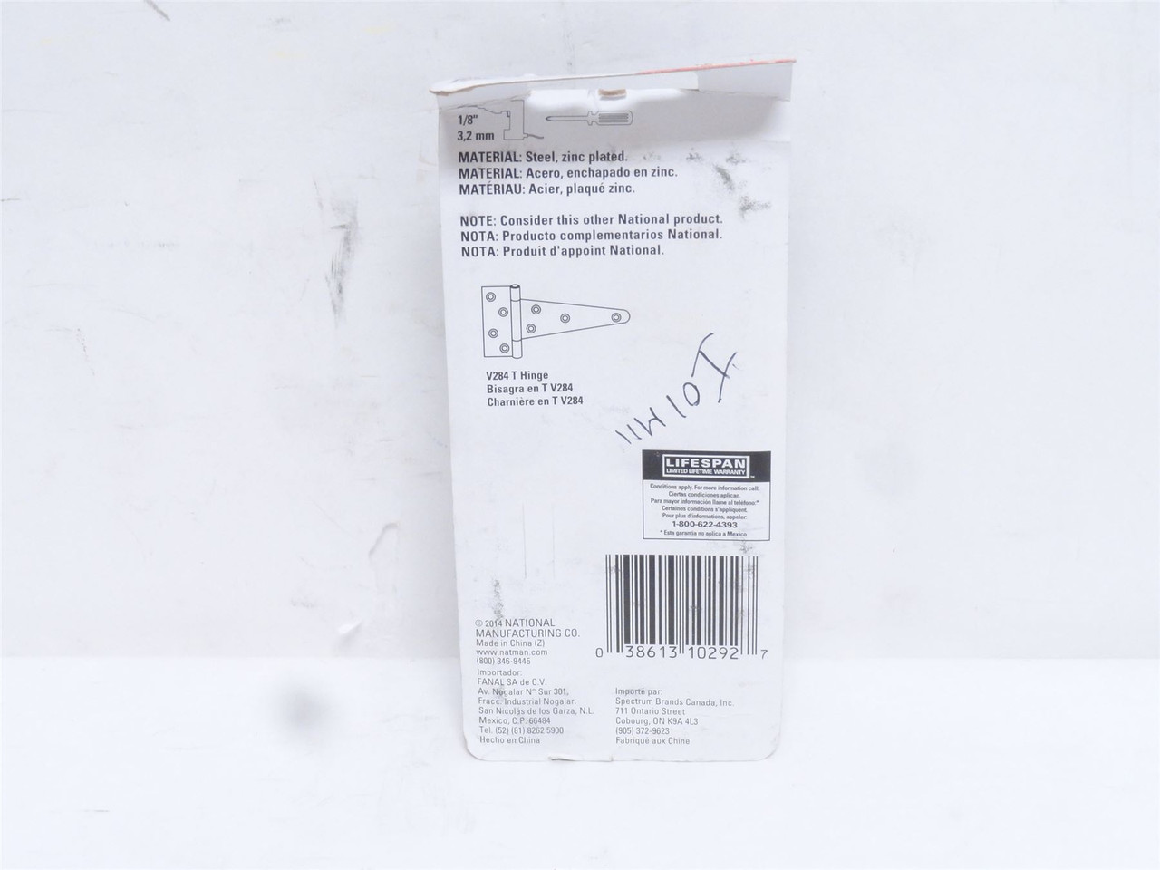National Hardware N102-921; Swivel Staple Safety Hasp