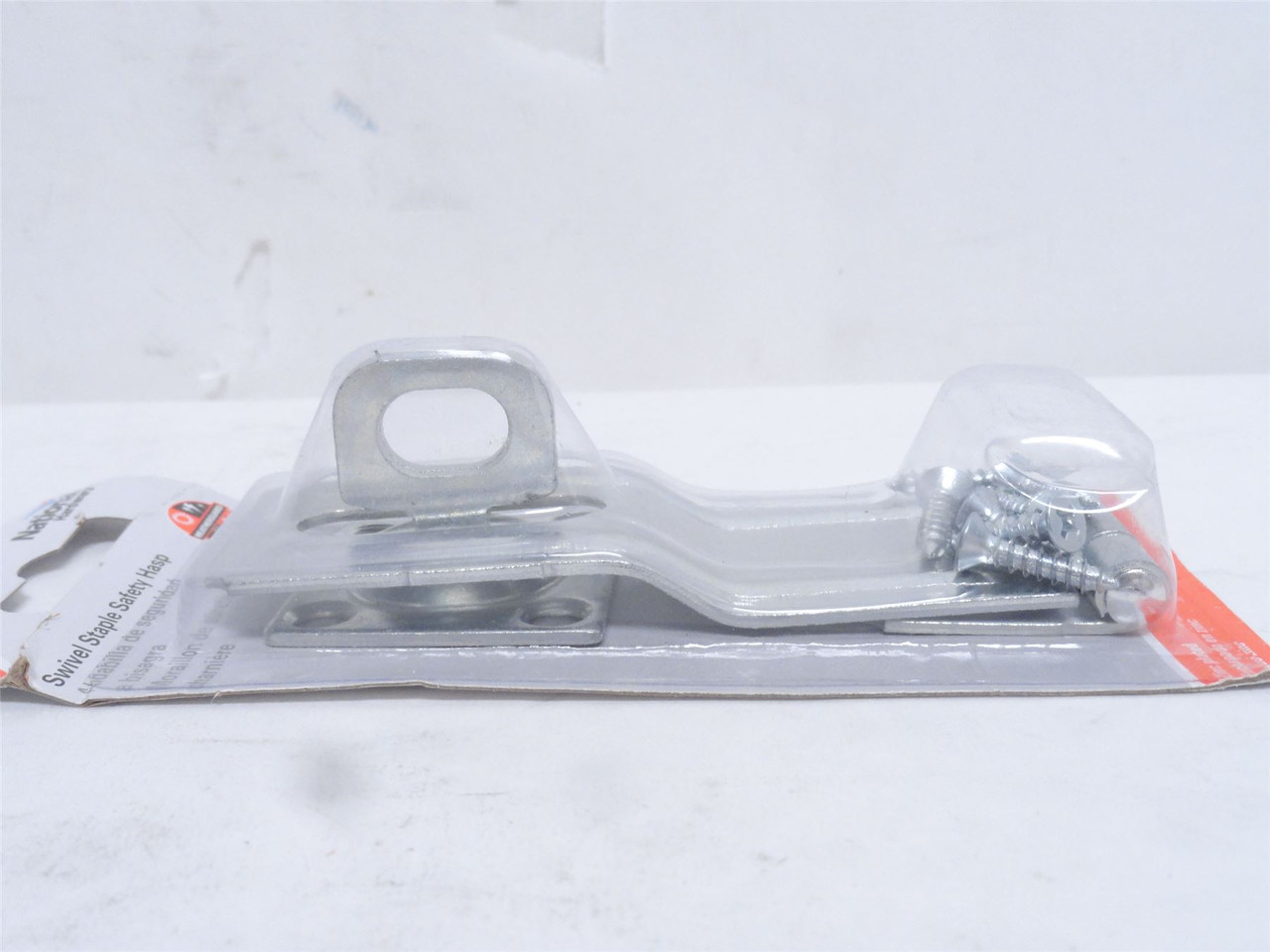 National Hardware N102-921; Swivel Staple Safety Hasp