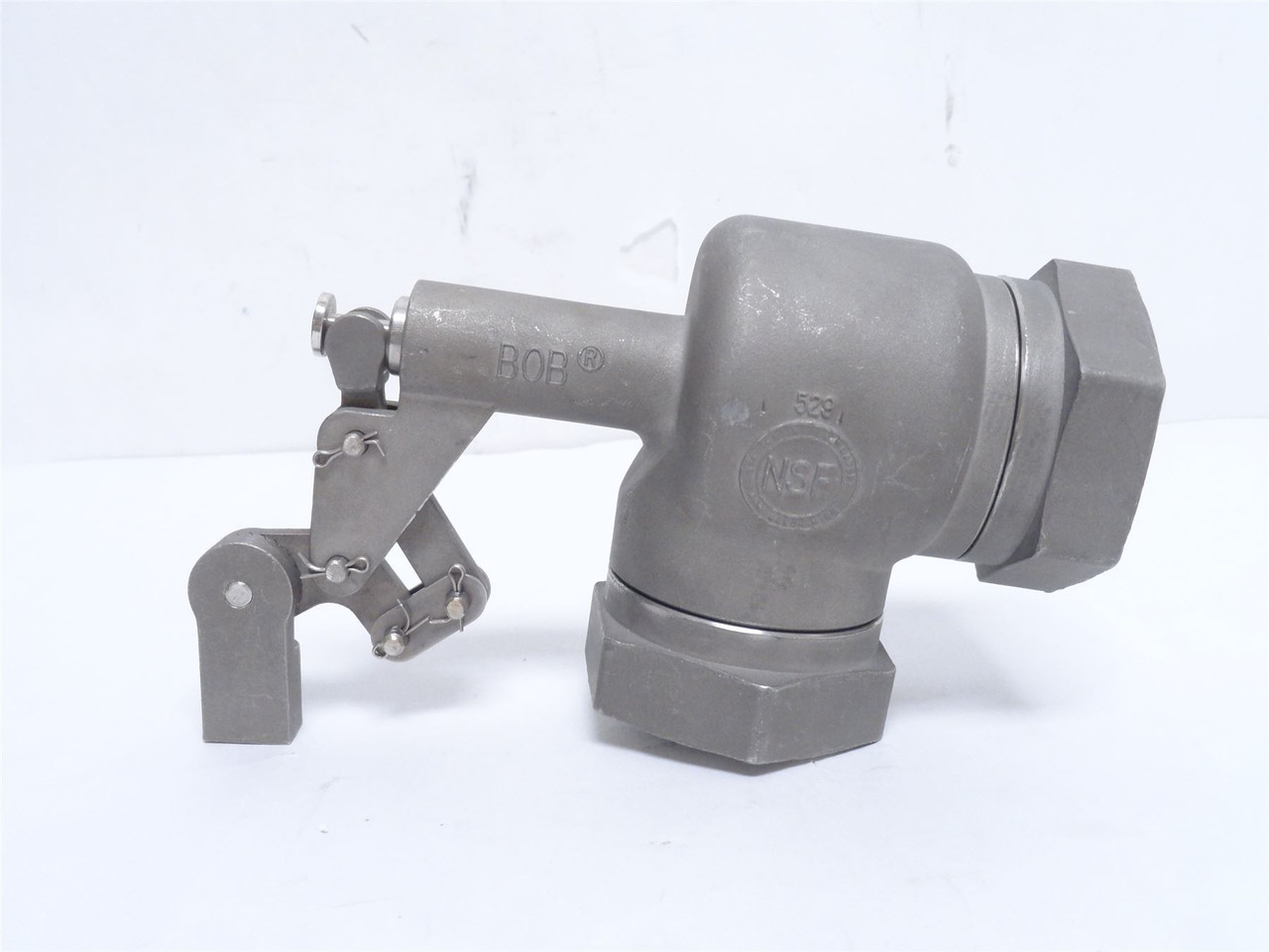 Robert MFG R13801; BOB Angle Float Valve Body; SS; 1-1/2NPT