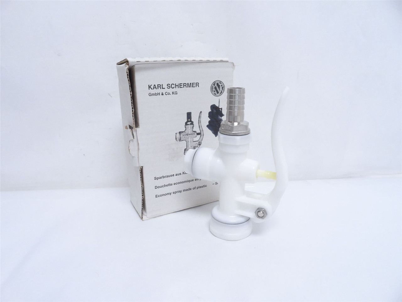 Schermer MDL D; Plastic Spray Nozzle; 6 Bar; 3/4" Barb