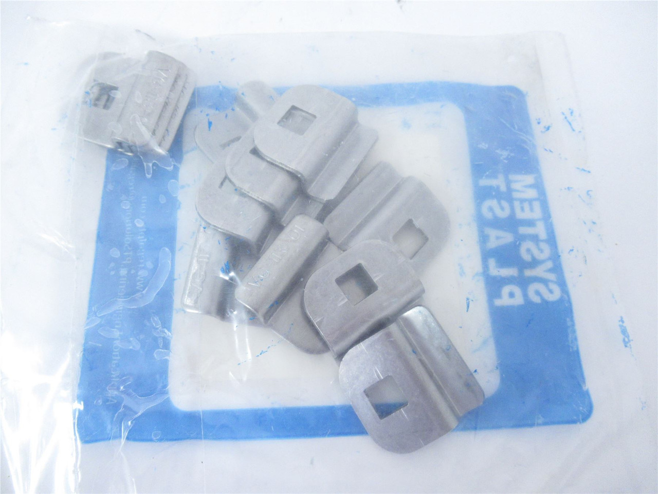 System Plast VG-113-01; Bag-6 Compression Clip 1.25" L