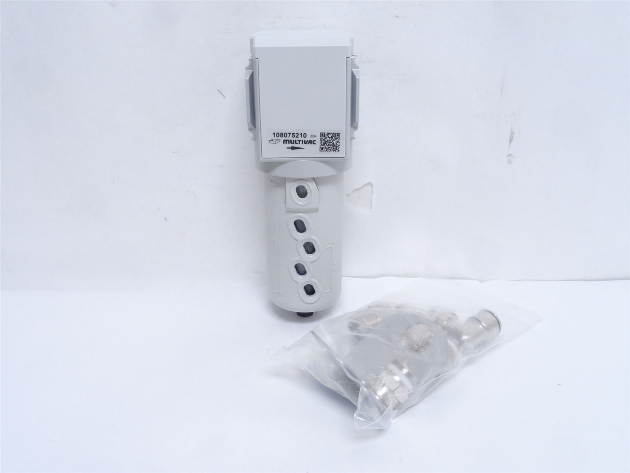 Multivac 108075210; Air Filter Assembly; W/Bracket; 1/2NPT