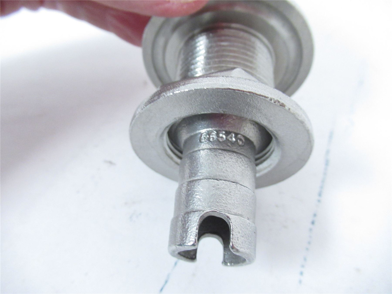 Attwood 66540;  Stainless Steel Barbed Thru-Hull 1/2"ID