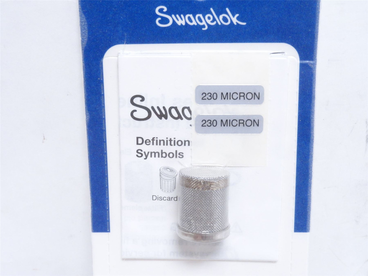 Swagelok SS-8F-K4-230; Strainer Element Kit; 230 Micron
