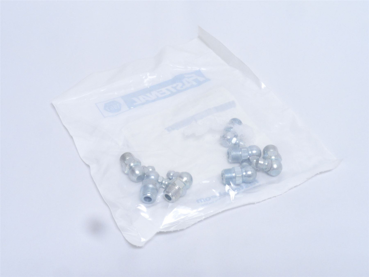 Fastenal 60104; Bag-7; Steel Zinc Grease Fitting W/Ball Check