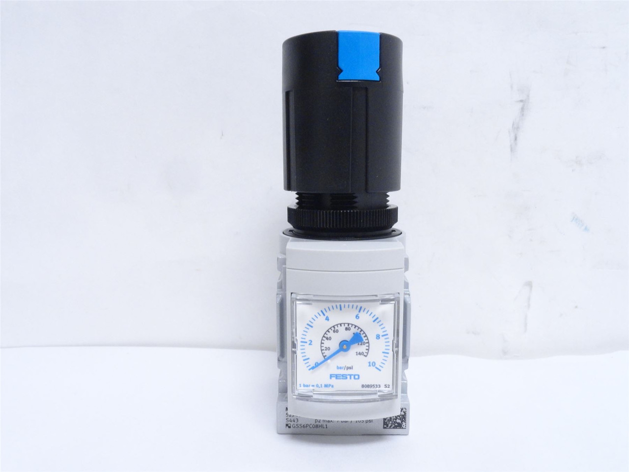 Festo MS4-LR-1/4-D6-AS; Pressure Regulator 529417; 210PSI