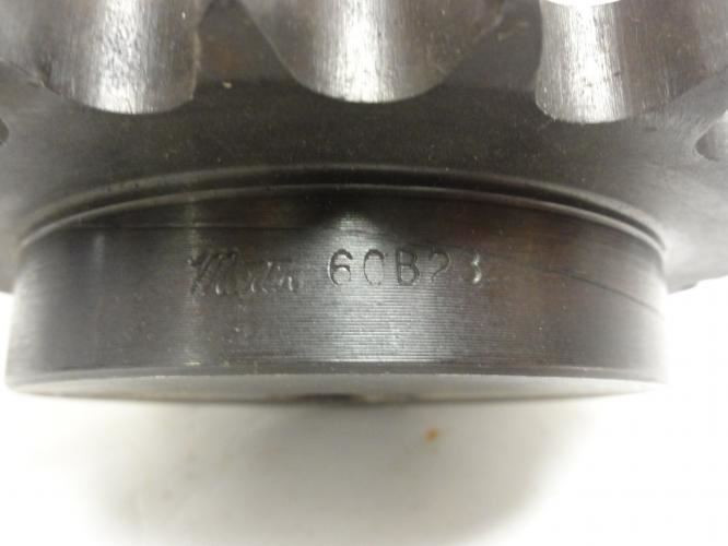 Martin 60B23-3/4NK; Sprocket # 60; 23Teeth; 3/4"ID; NO KEYWAY