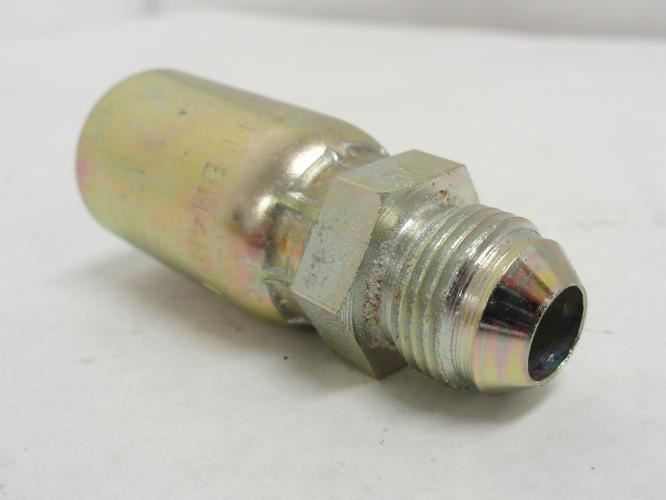 Parker 103HY-8-8; Crimp Coupler 1/2 JIC to # 8 Hose