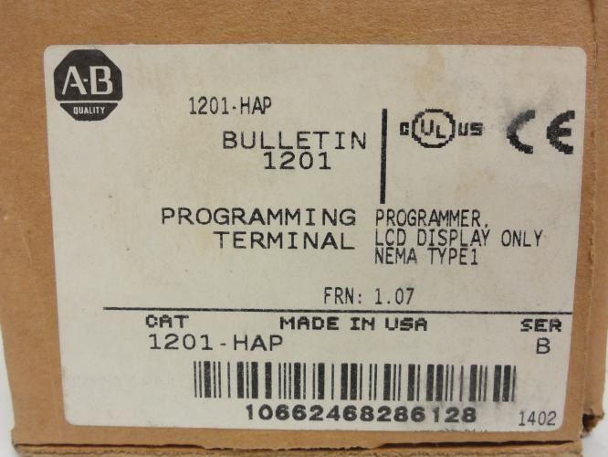 Allen-Bradley 1201-HAP; Programming Terminal