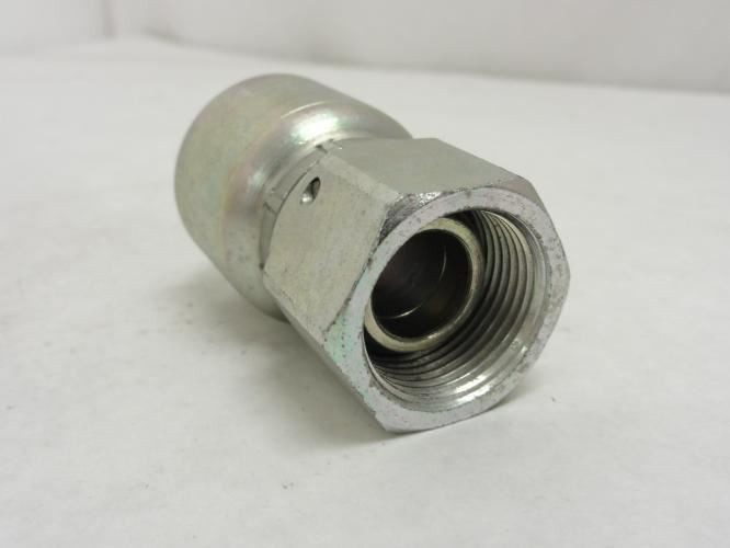 Manuli M14110-12-12R; Crimp Coupler 3/4 NPT # 12 Hose
