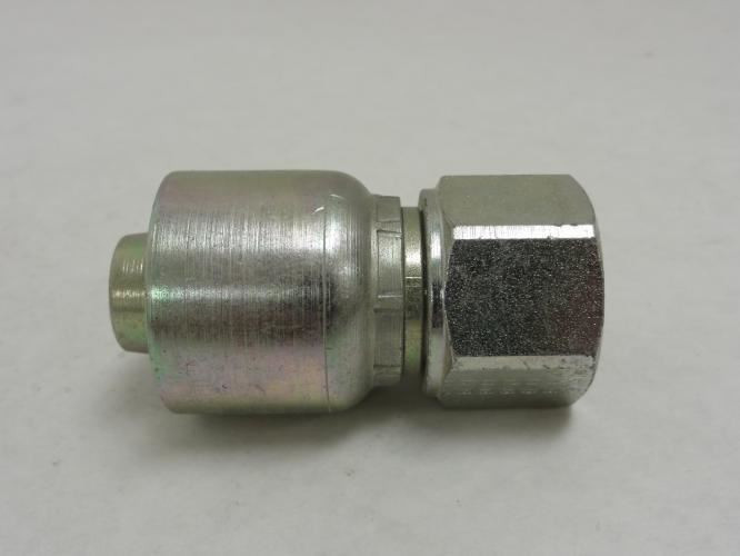 Manuli M14110-12-12R; Crimp Coupler 3/4 NPT # 12 Hose