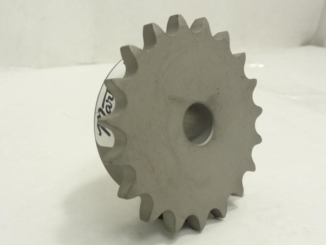 Martin 40B19SS-5/8NK; Sprocket # 40; 19T; 5/8"ID; SS; NO KEYWAY