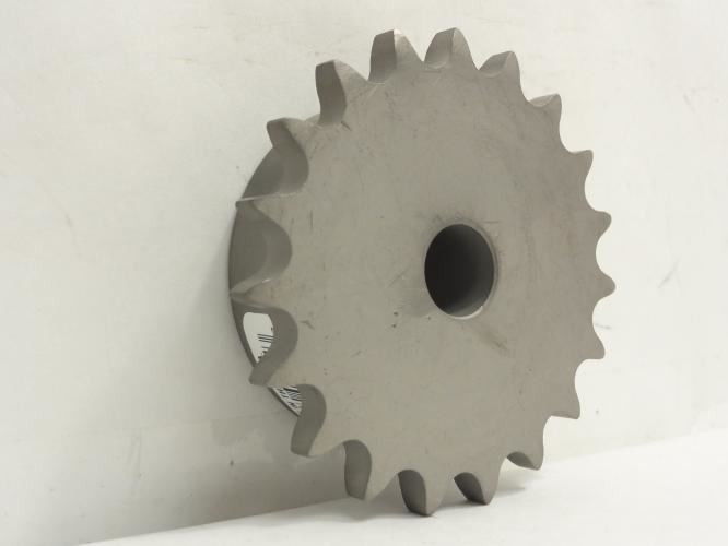 Martin 40B19SS-5/8NK; Sprocket # 40; 19T; 5/8"ID; SS; NO KEYWAY