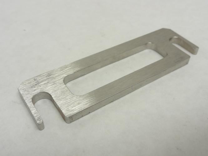 Formax A-12368; SS Check Plate Cover 3-5/8" L; 1-1/8" W; 1/8" T